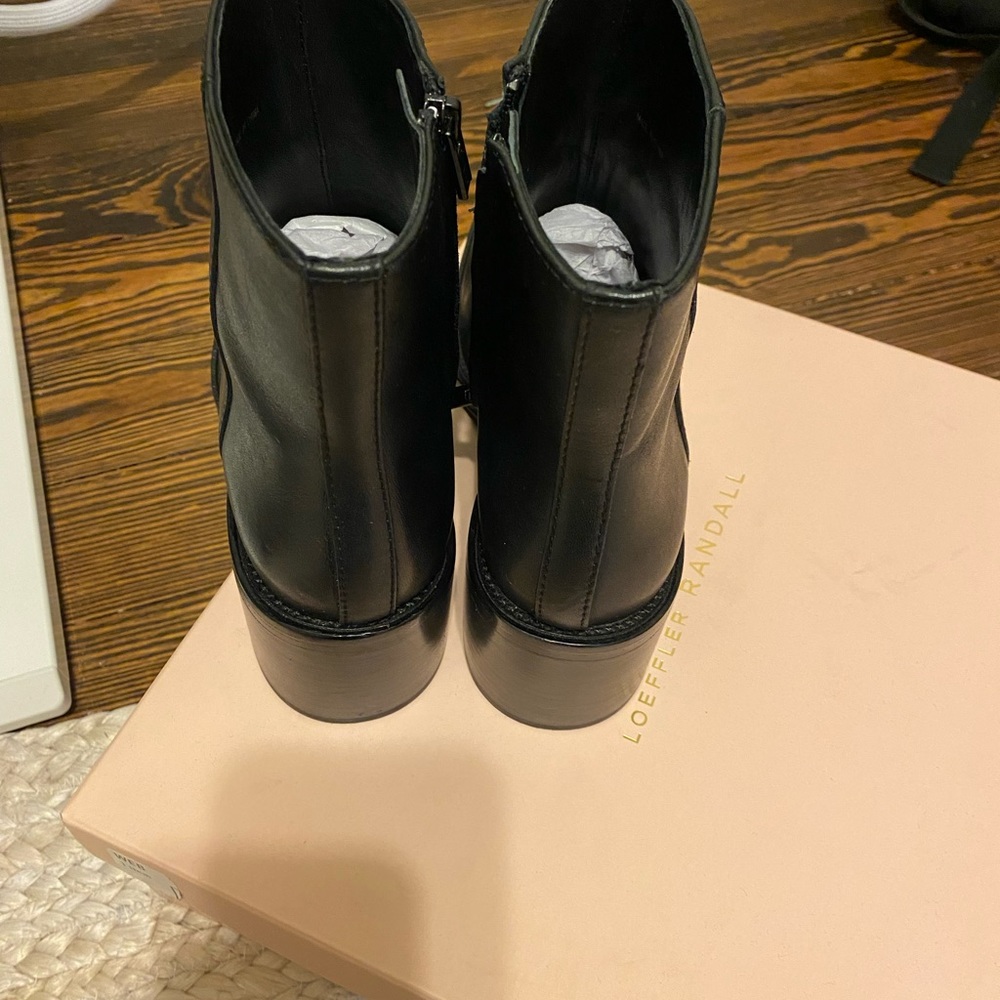 Loeffler Randall Blakely boot. Square toe